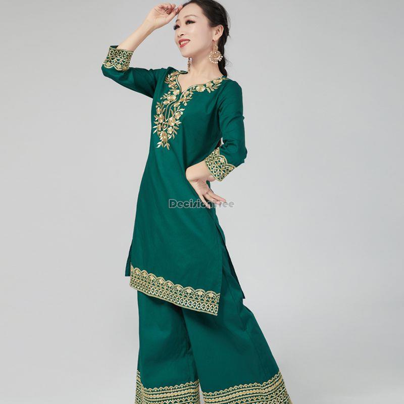 Winter Clothing Women Pakistan - 2025 indyjska sukienka damska bawełniana haftowana
