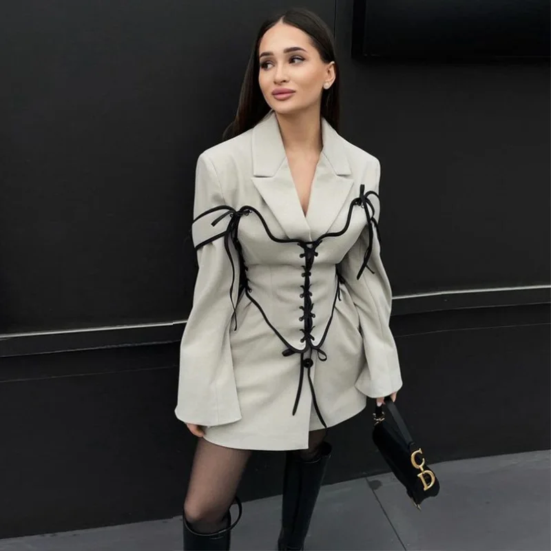 Winter Clothing Women Sale - Dwuczęściowe zestawy sukienek Zestaw damski Płaszcze