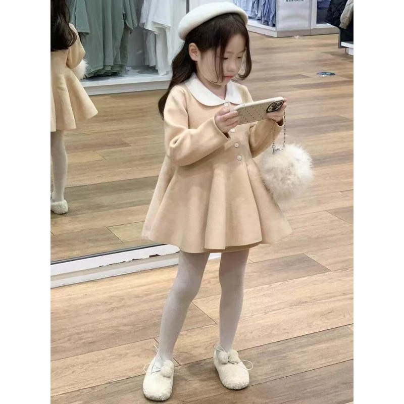 Yellow Winter Clothing - Koreańskie ubrania dziecięce 2025 jesień i