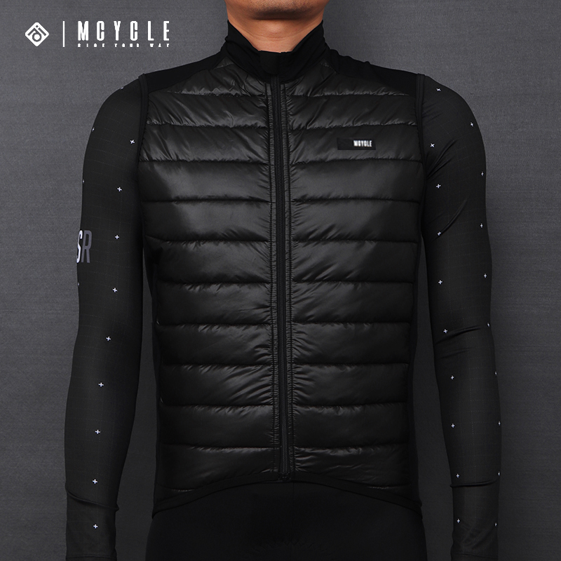 Padded Vest Gilet - Mcycle Winter Fleece Warm Winterize Samonagrzewająca