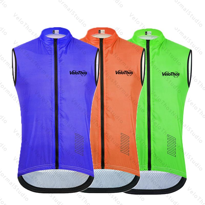 Padded Vest Gilet - Męska kamizelka rowerowa bez rękawów, kamizelka