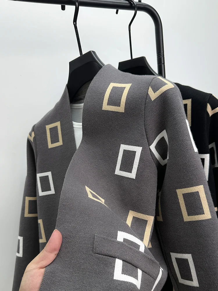 Quality Winter Clothing - Luksusowa jakość męski projektant sweter dziergany