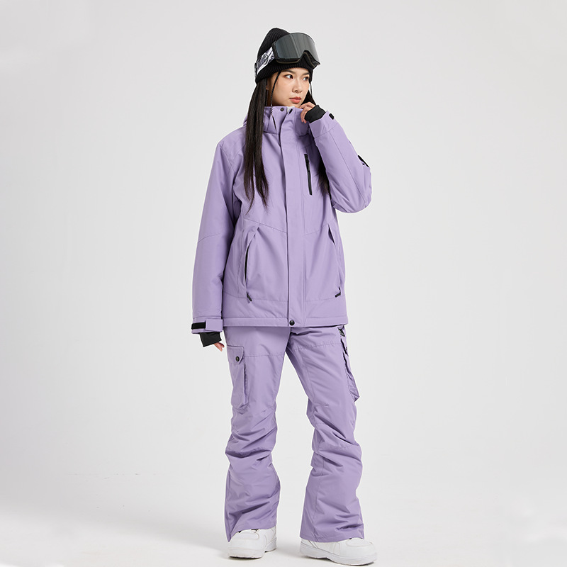 Ski Pants Waterproof - Nowy damski zestaw narciarski, kombinezon na
