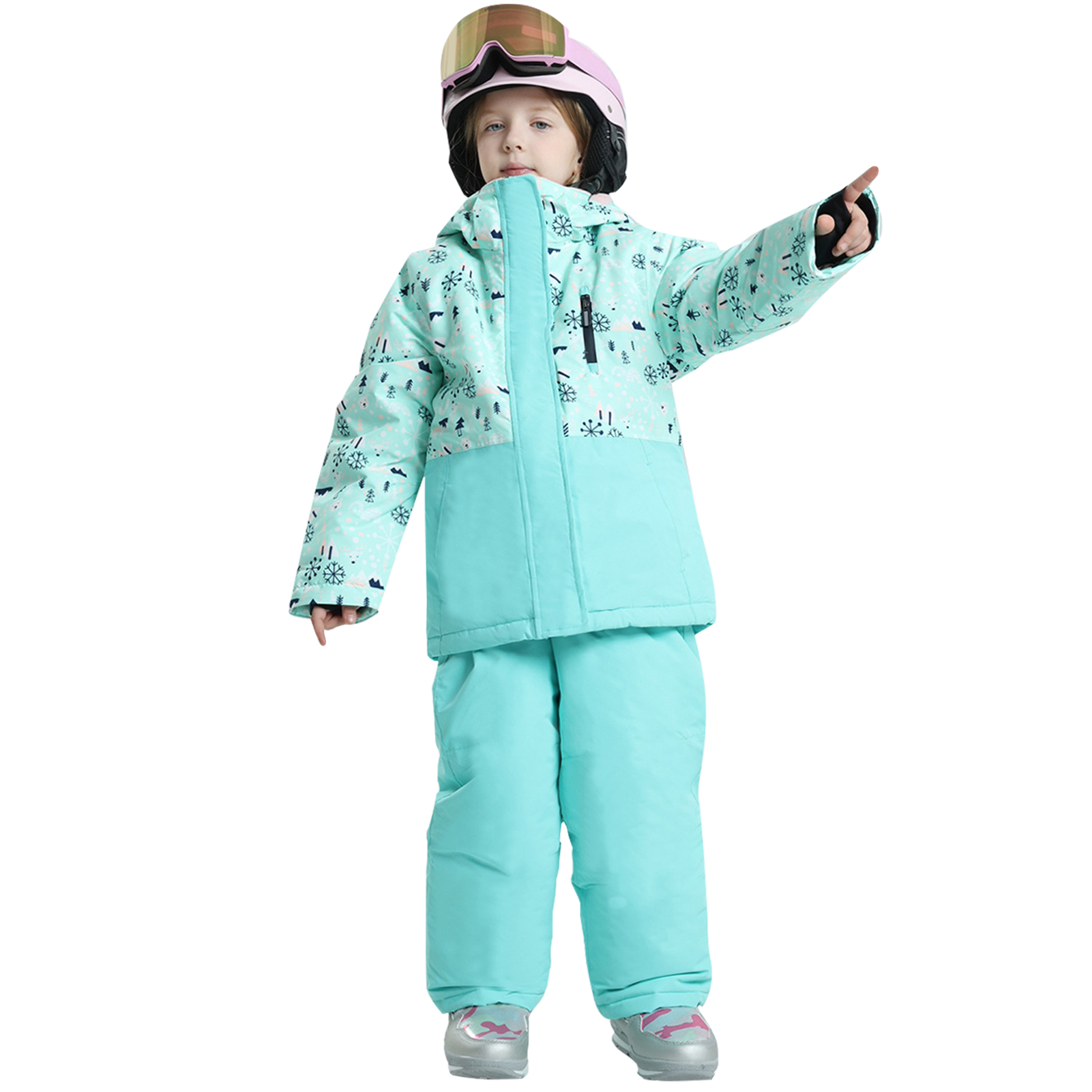 Ski Pants Waterproof - Odzież narciarska dla dzieci na -30