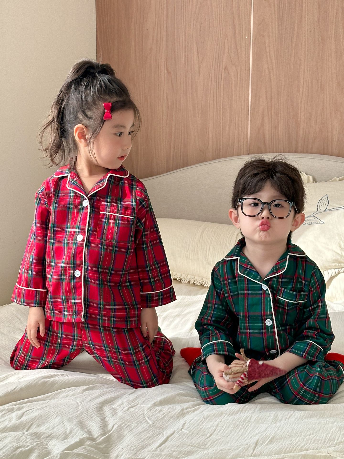Winter Clothing Looks - Nowe zestawy piżam dziecięcych na Boże