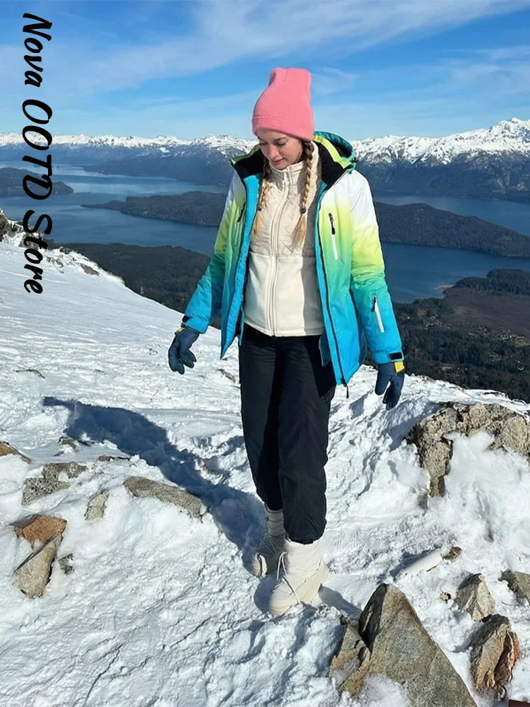 Ski Pants Waterproof - Damska zimowa kurtka i spodnie narciarskie