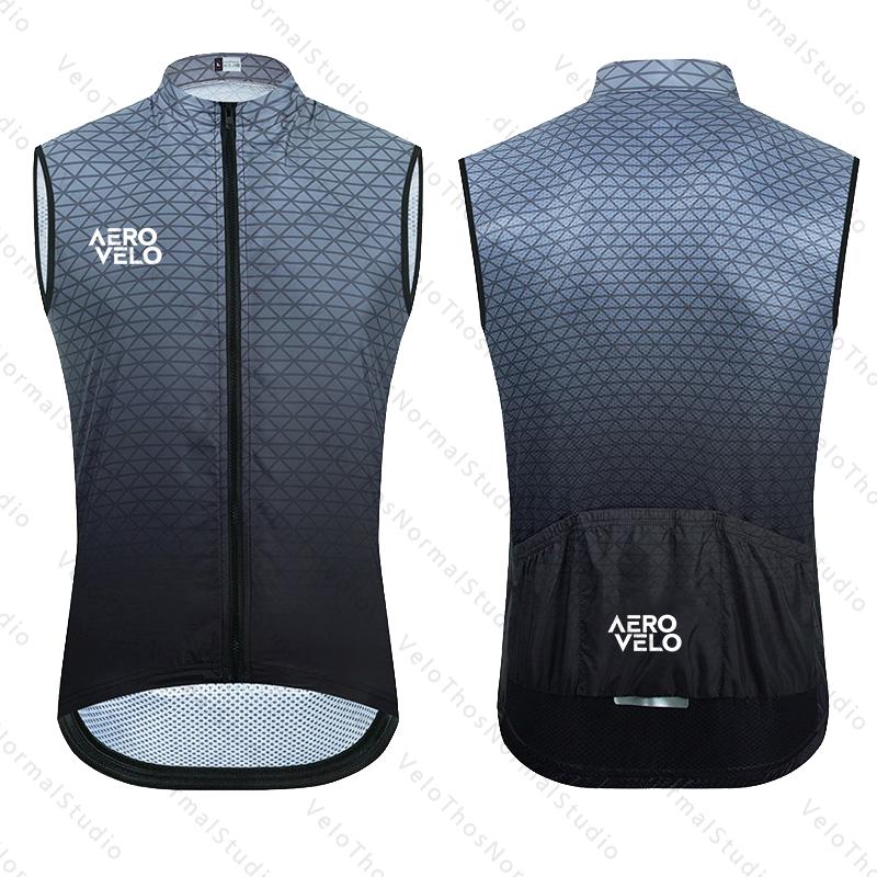 Padded Vest Gilet - Kamizelka rowerowa AERO VELO Wiatroodporna sportowa