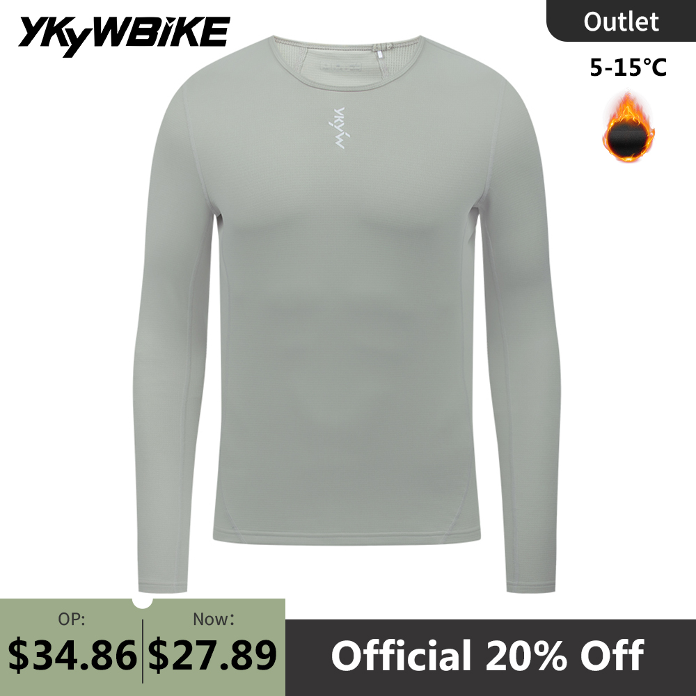 Winter Clothing Layers - YKYWBIKE Męska Warstwa Bazowa Rowerowa Zimowa