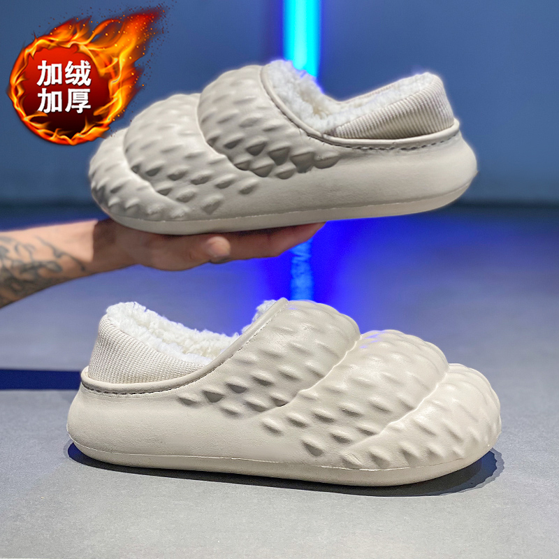 Snow Boot Fur Lined - Męskie ocieplane buty zimowe za kostkę,