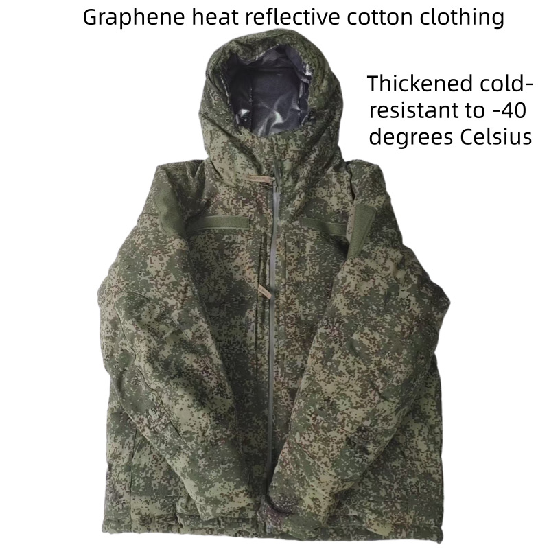 Winter Clothing Gear - Rosyjska taktyczna kurtka bawełniana wiatroodporna wodoodporna