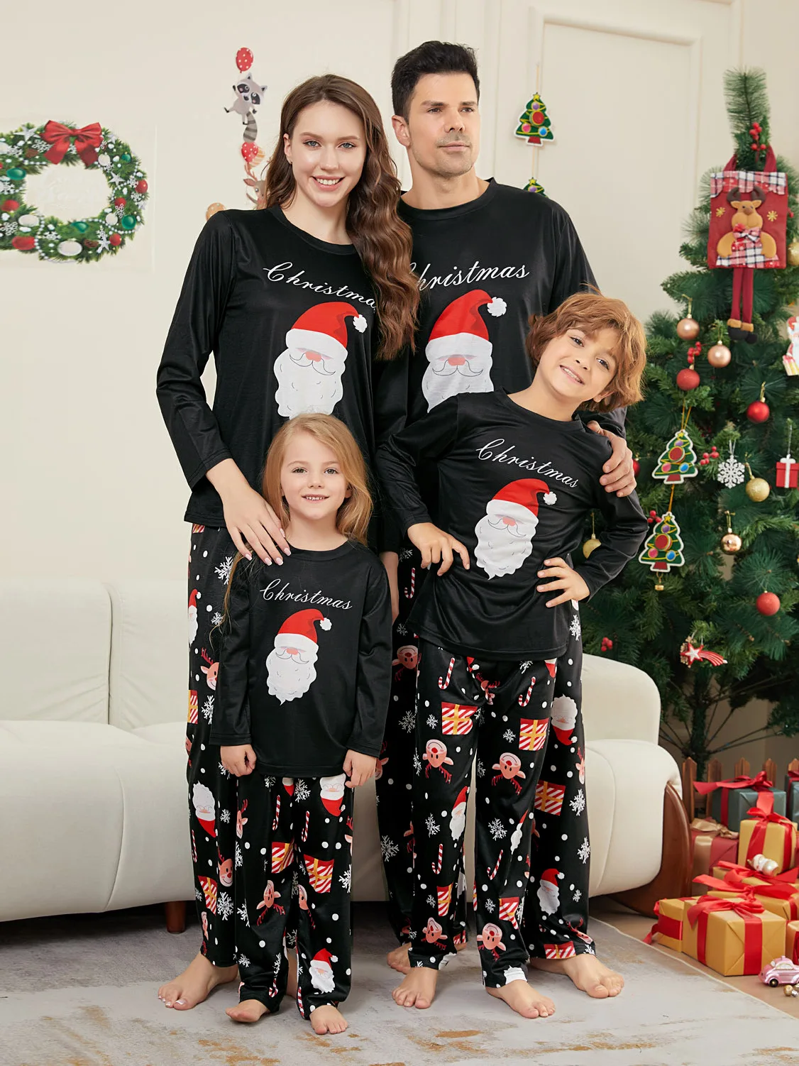 Wesołych Świąt ubrania rodzinn – Winter Clothing Looks recenzja i cena