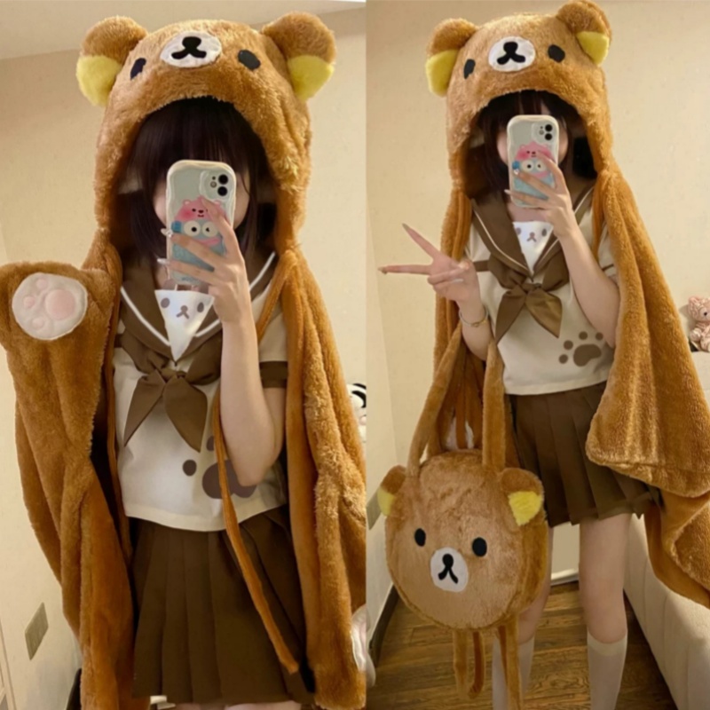 Oryginalny płaszcz Rilakkuma z – Winter Clothing Girls recenzja i cena