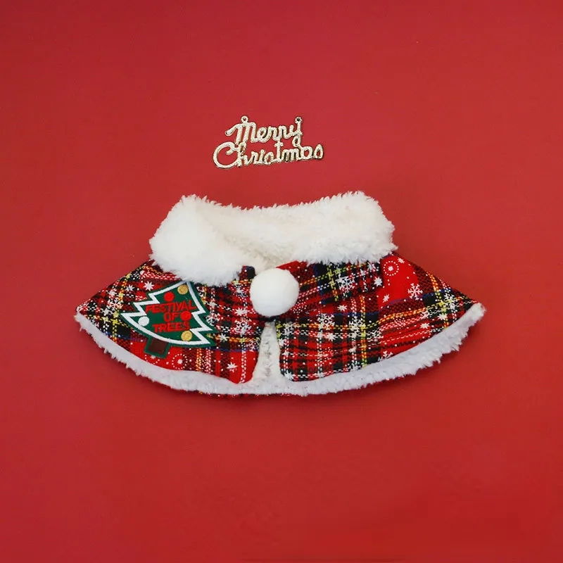 Kot Świąteczna peleryna dla zw – Winter Clothing Accessories recenzja i cena