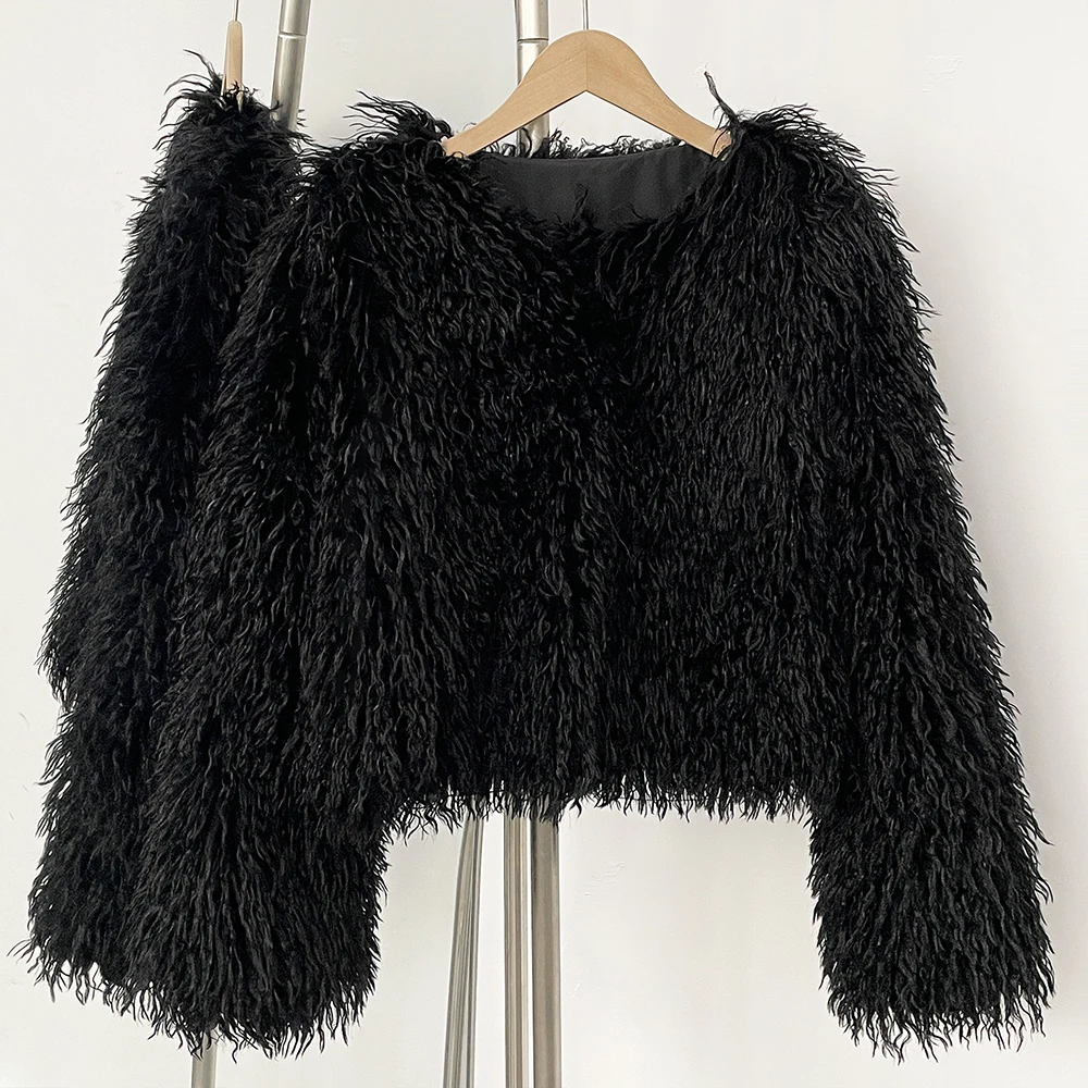 OFTBUY Kurtka ze sztucznego fu – Winter Clothing Manufacturers recenzja i cena