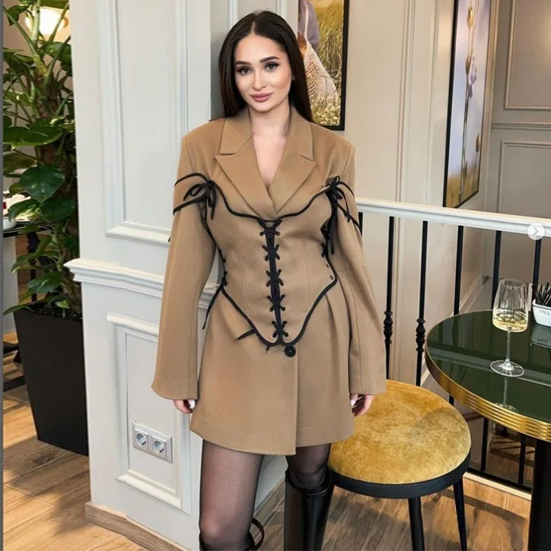 Dwuczęściowe zestawy sukienek  – Winter Clothing Women Sale recenzja i cena