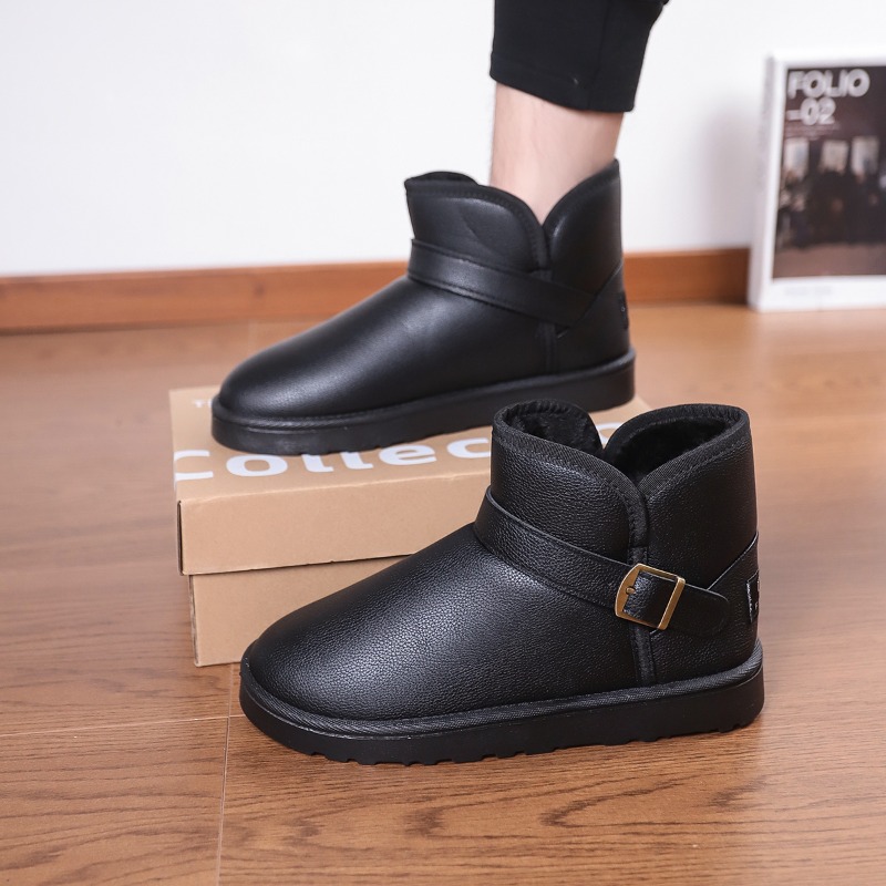 Męskie buty zimowe w jednolity – Snow Boot Fur Lined recenzja i cena