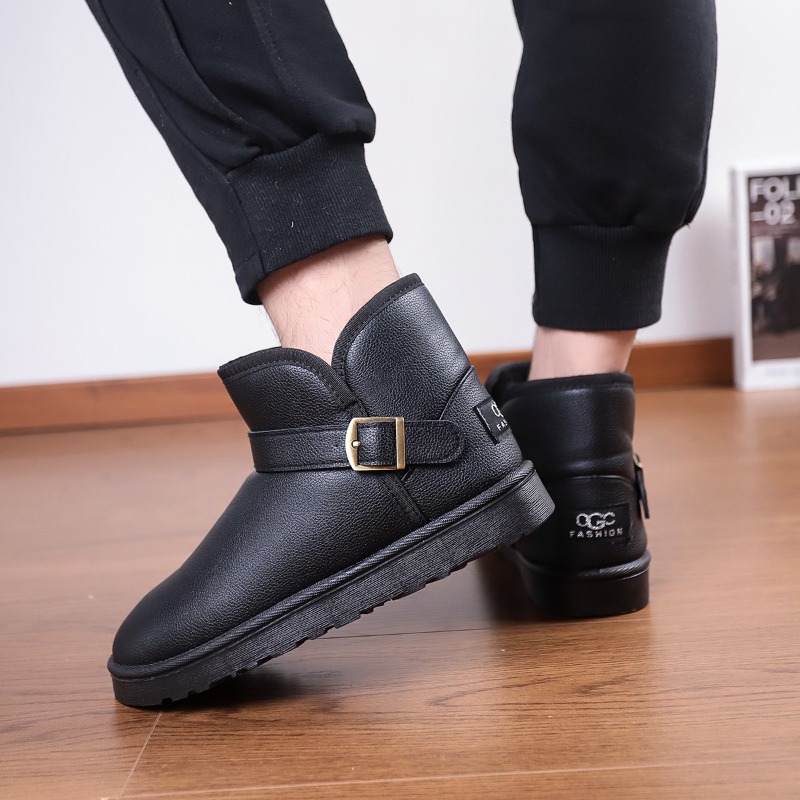 Męskie buty zimowe w jednolity – Snow Boot Fur Lined recenzja i cena