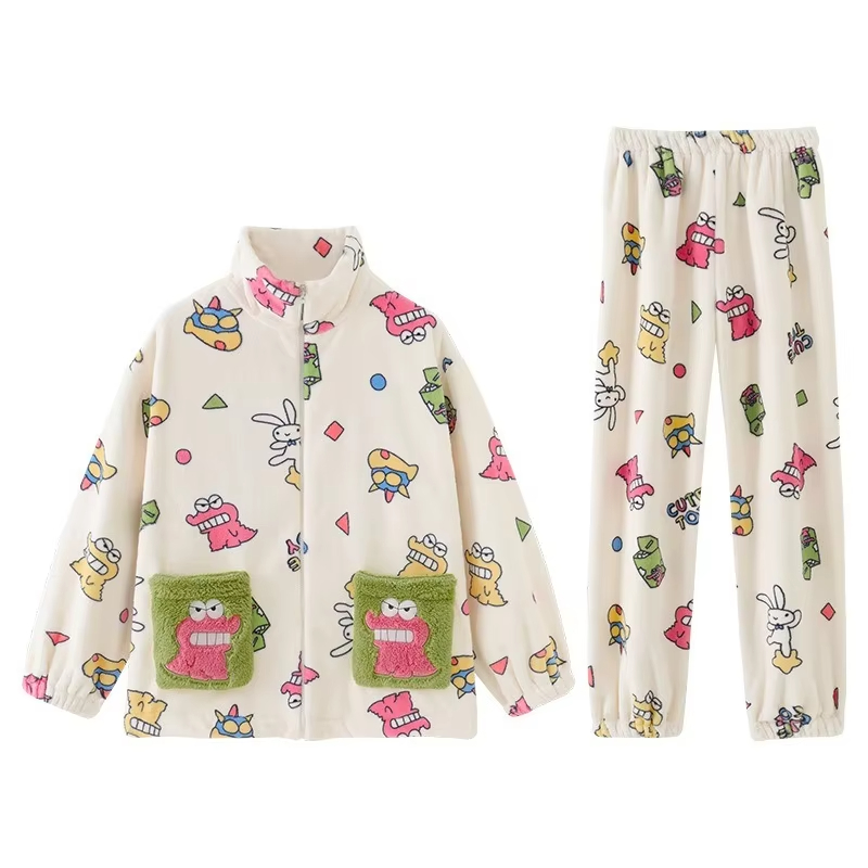 Uroczy zestaw piżamowy dla kob – Winter Clothing Girls recenzja i cena