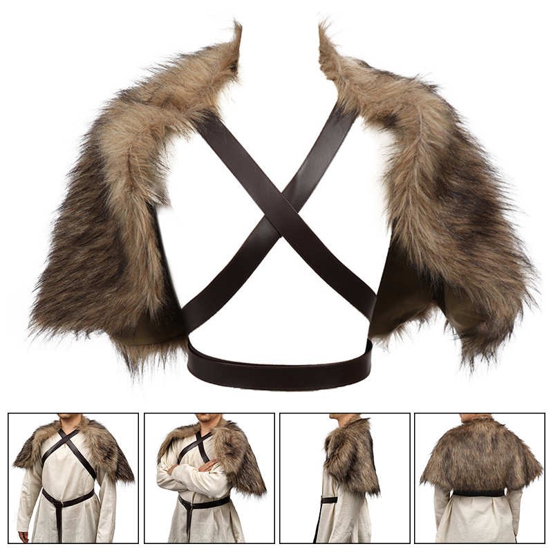 Peleryna wikingów z kołnierzem – Winter Clothing Accessories recenzja i cena
