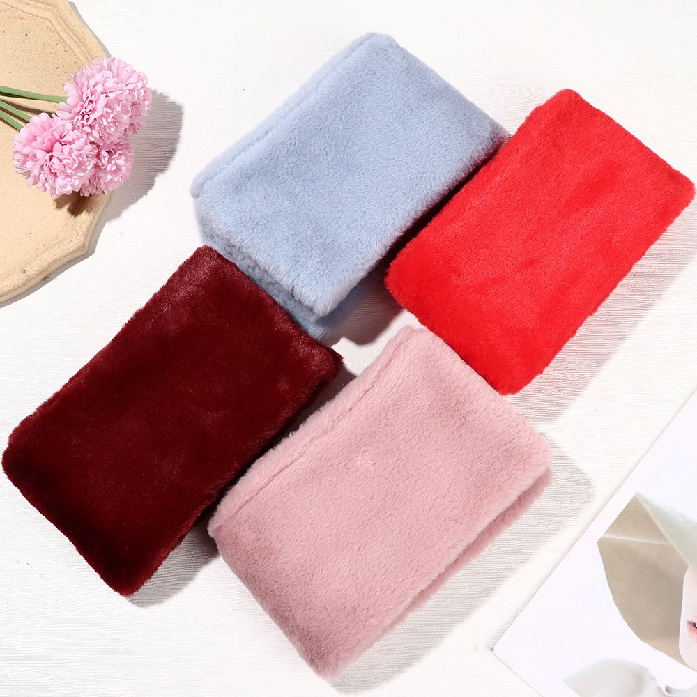 Jednokolorowe sztuczne futro k – Winter Clothing Accessories recenzja i cena