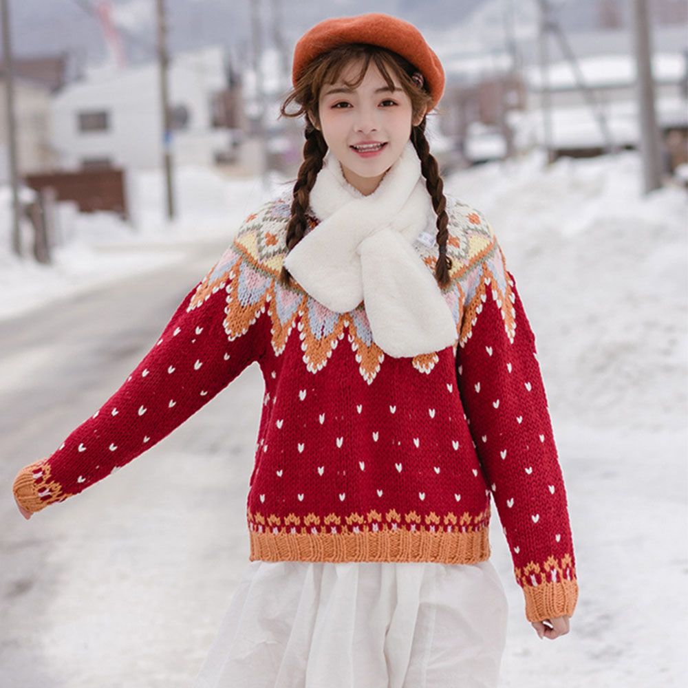 Jednokolorowe sztuczne futro k – Winter Clothing Accessories recenzja i cena