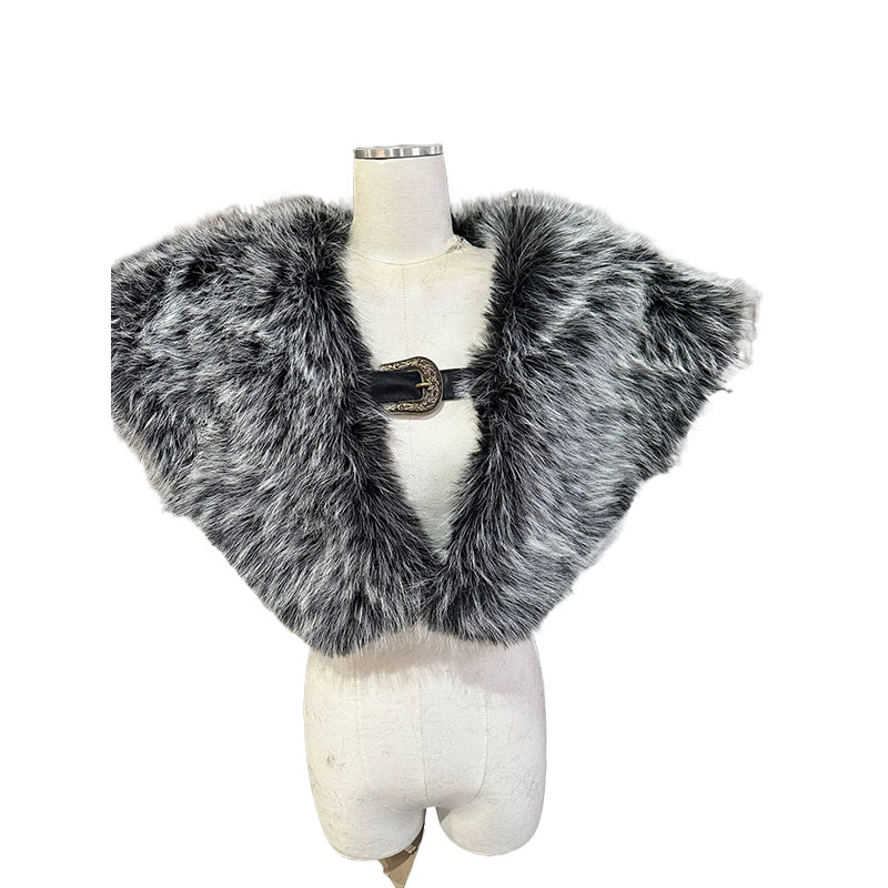 Kołnierz z futra na Halloween, – Winter Clothing Accessories recenzja i cena