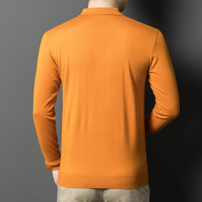 Męski sweter z dekoltem w kszt – Quality Winter Clothing recenzja i cena