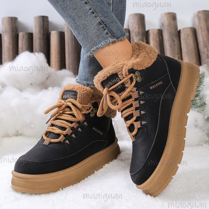 Botki zimowe damskie plus size – Snow Boot Fur Lined recenzja i cena