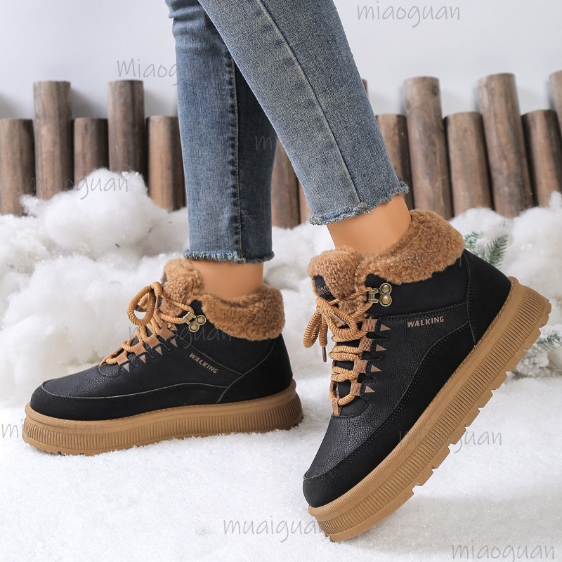 Botki zimowe damskie plus size – Snow Boot Fur Lined recenzja i cena