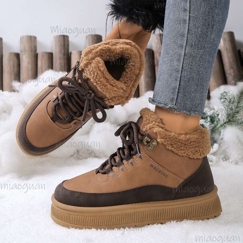 Botki zimowe damskie plus size – Snow Boot Fur Lined recenzja i cena
