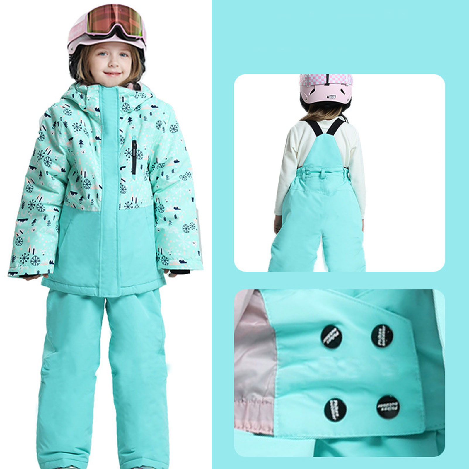 Odzież narciarska dla dzieci n – Ski Pants Waterproof recenzja i cena