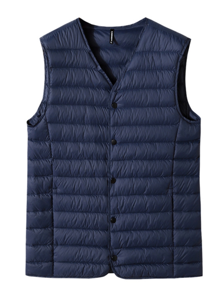 2023 Nowa zimowa kamizelka męs – Padded Vest Gilet recenzja i cena