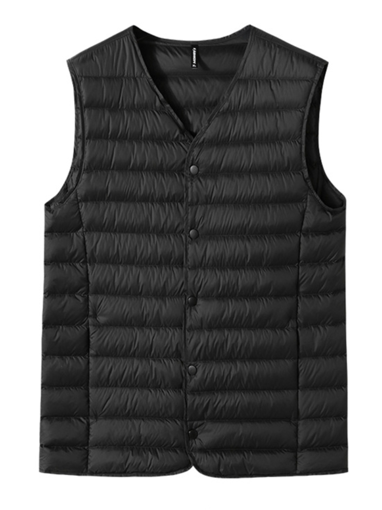 2023 Nowa zimowa kamizelka męs – Padded Vest Gilet recenzja i cena