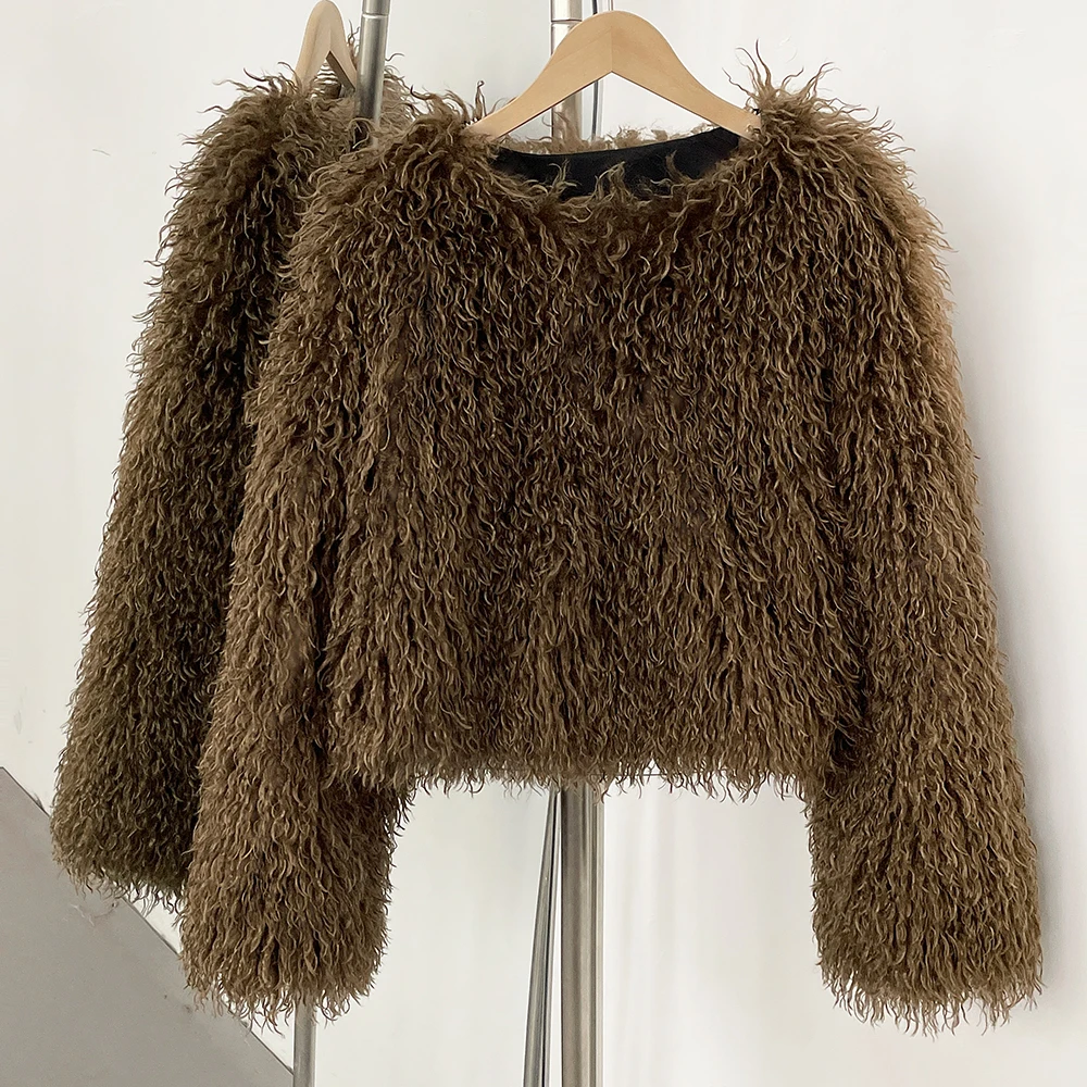 Płaszcz futrzany ekologiczny z – Winter Clothing Manufacturers recenzja i cena