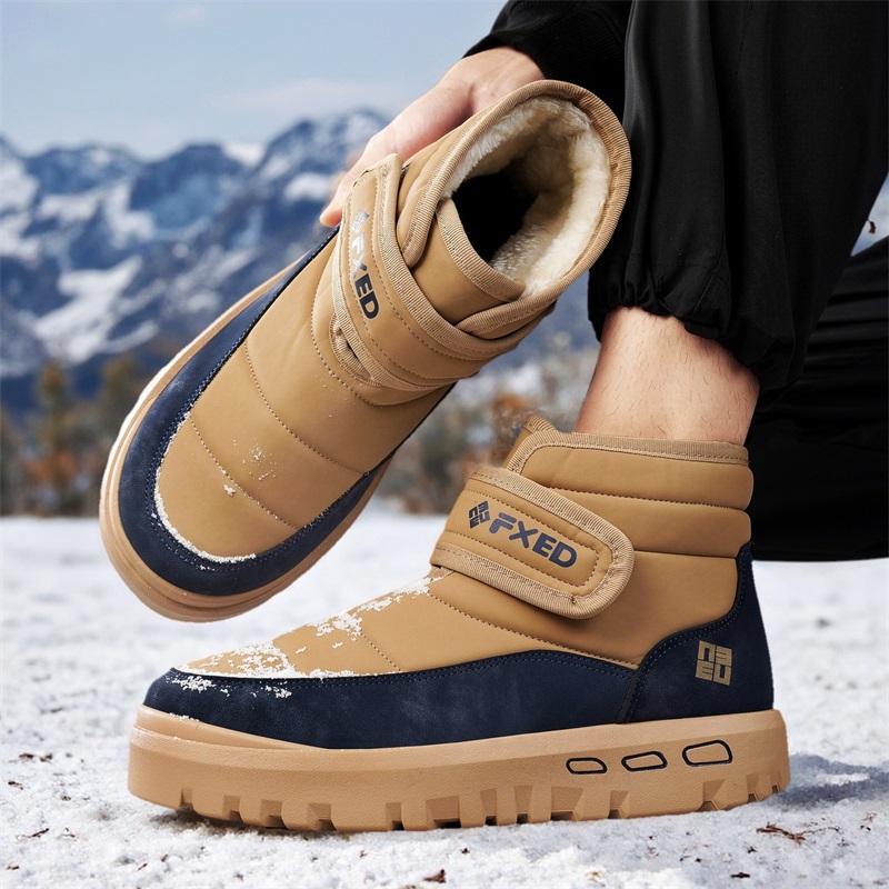 Jesienno-zimowe ciepłe męskie  – Snow Boot Fur Lined recenzja i cena