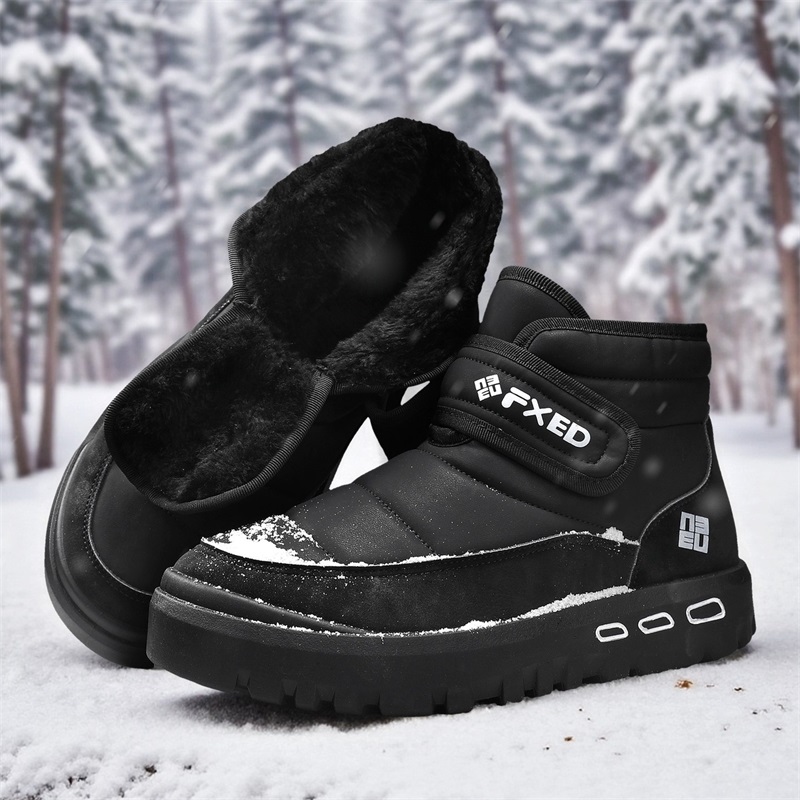 Jesienno-zimowe ciepłe męskie  – Snow Boot Fur Lined recenzja i cena