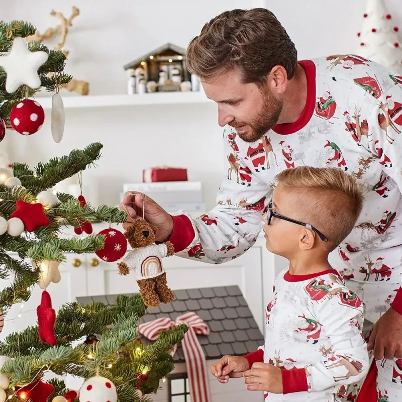 Świąteczne piżamy rodzinne z n – Winter Clothing Looks recenzja i cena