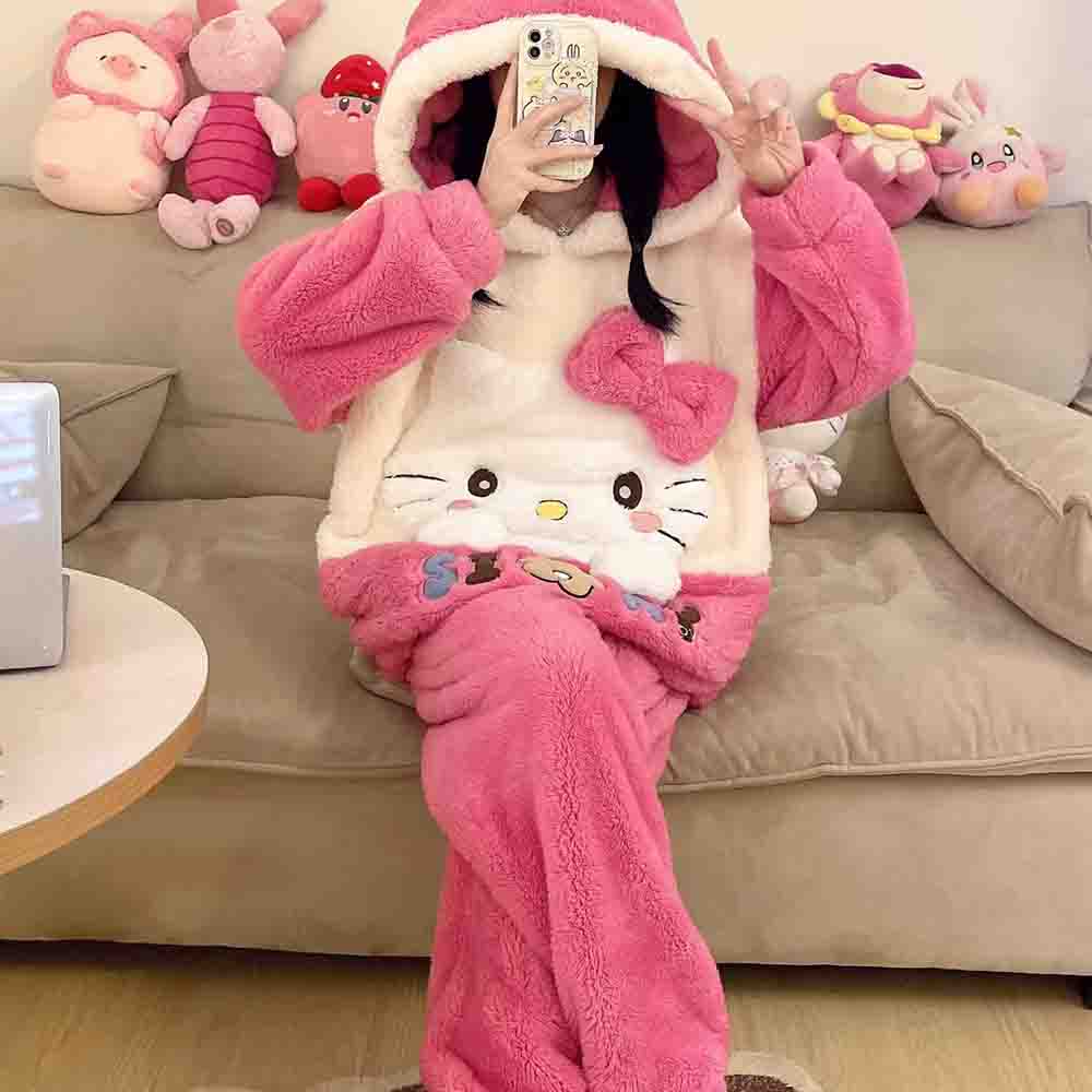 Piżama damska Hello Kitty Kuro – Winter Clothing Girls recenzja i cena