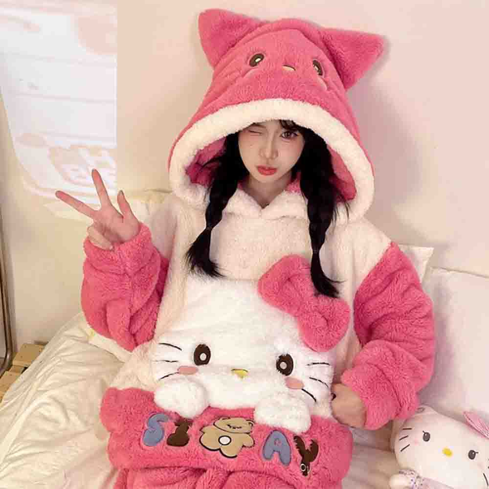 Piżama damska Hello Kitty Kuro – Winter Clothing Girls recenzja i cena