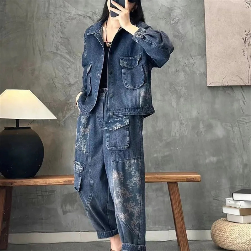 2025 Jesienna kurtka dżinsowa  – Winter Clothing Women Sale recenzja i cena