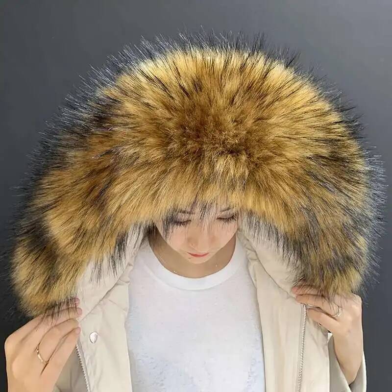 Odpinany kołnierz ze sztuczneg – Winter Clothing Women Sale recenzja i cena