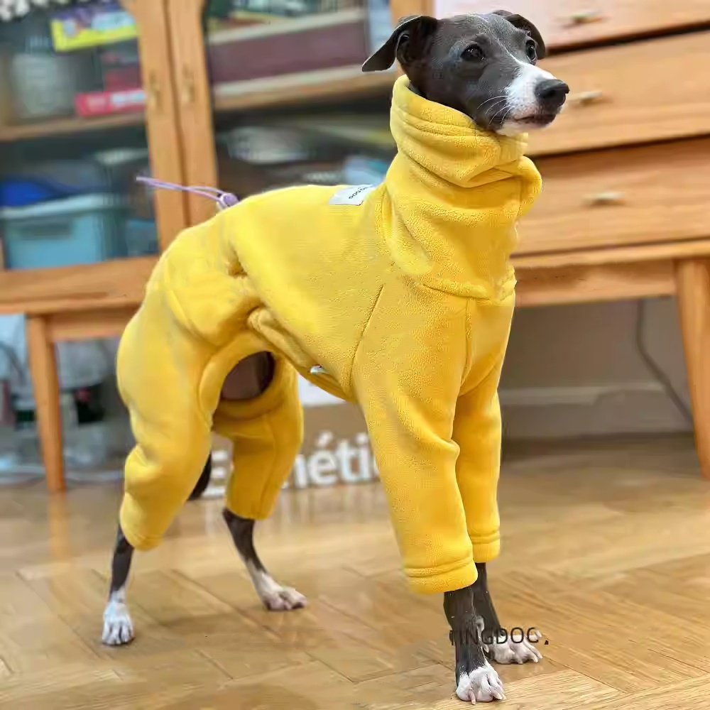 Ciepły żółty sweter z polaru d – Yellow Winter Clothing recenzja i cena