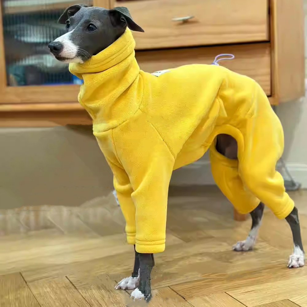 Ciepły żółty sweter z polaru d – Yellow Winter Clothing recenzja i cena