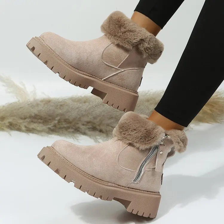 Damskie zimowe buty śniegowce  – Snow Boot Fur Lined recenzja i cena