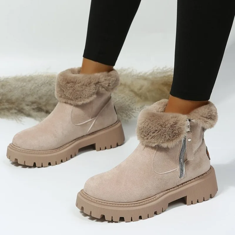 Damskie zimowe buty śniegowce  – Snow Boot Fur Lined recenzja i cena