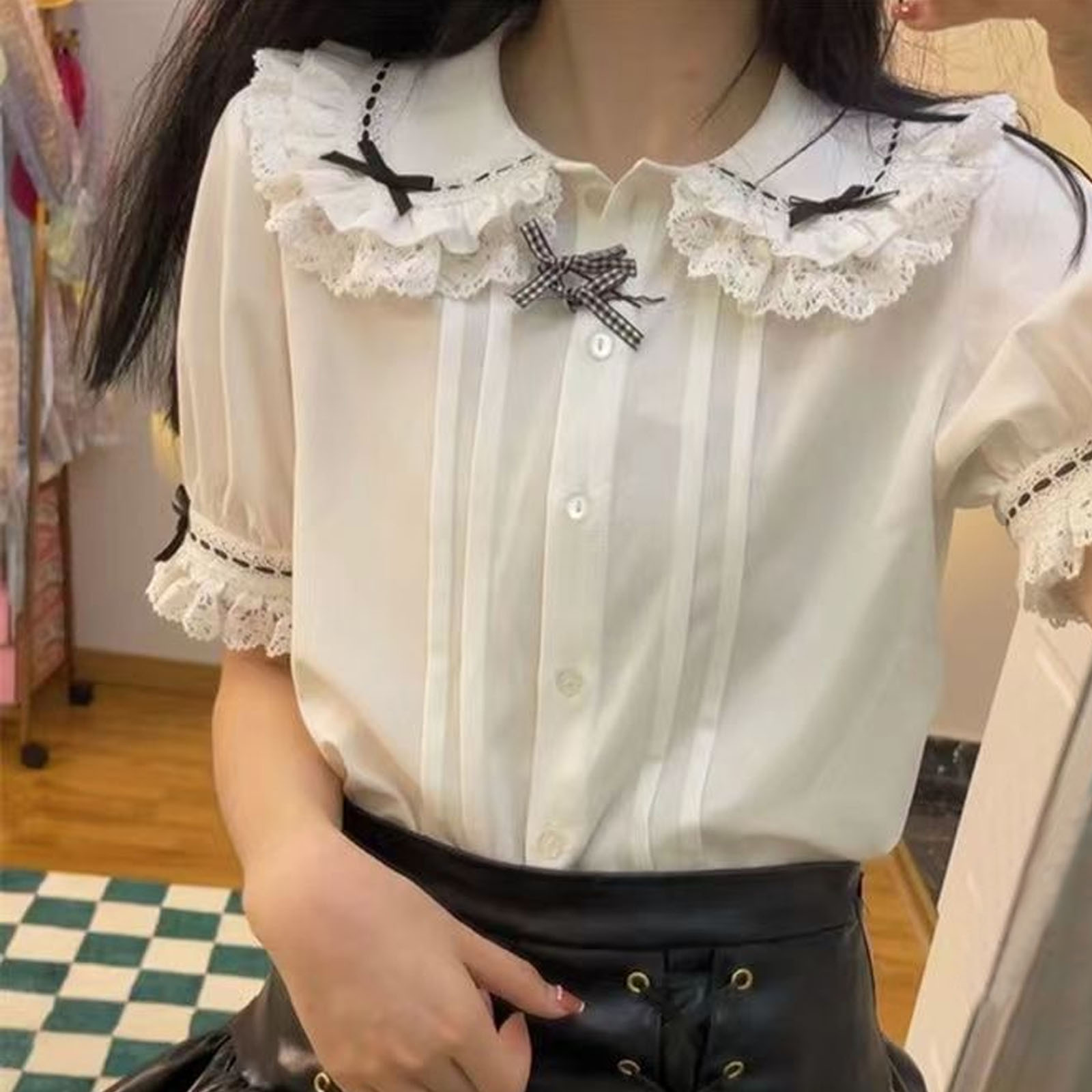 Japońskie styl Lolita koronkow – Winter Clothing Girls recenzja i cena