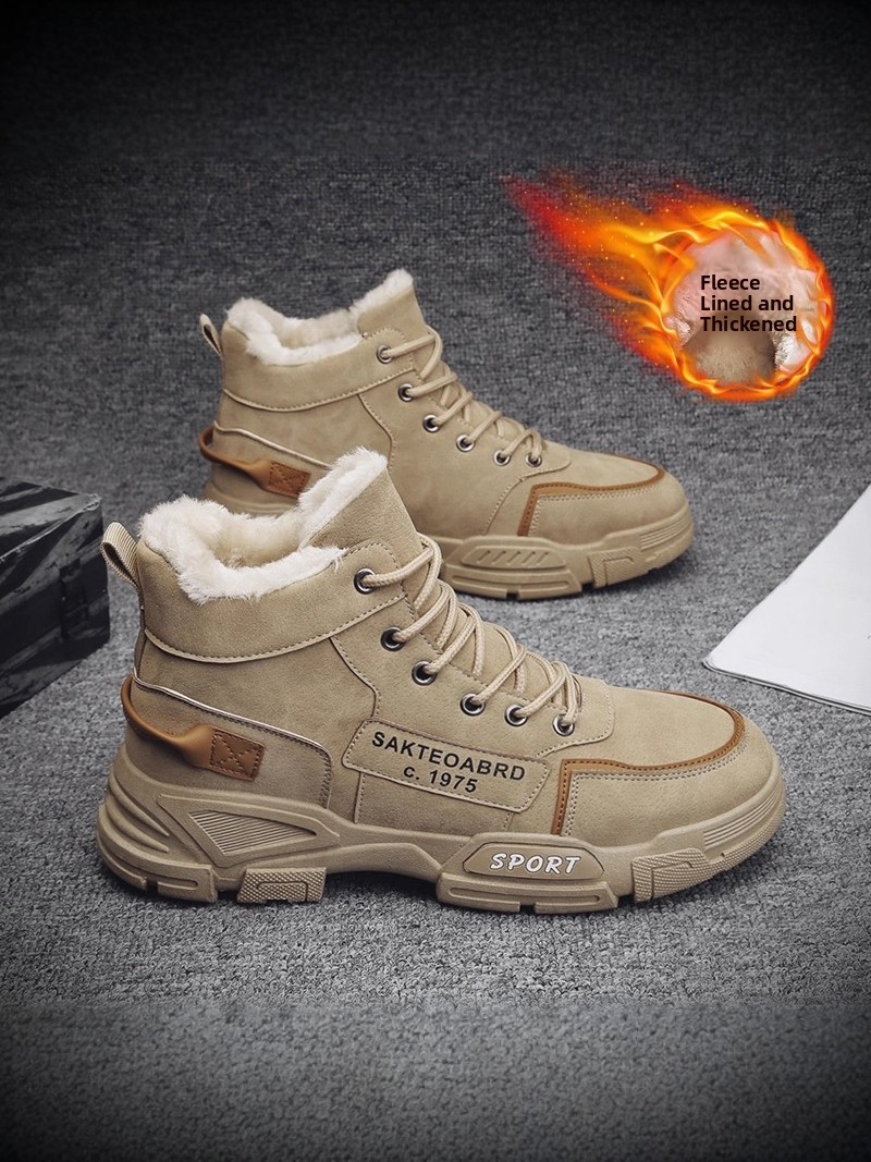 Męskie buty śniegowce zimowe,  – Snow Boot Fur Lined recenzja i cena