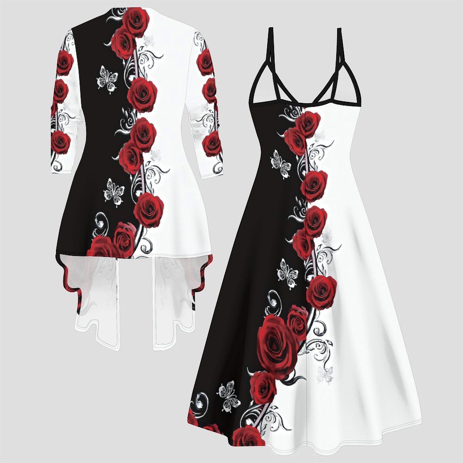 Damski dwuczęściowy zestaw: su – Winter Clothing Women Sale recenzja i cena