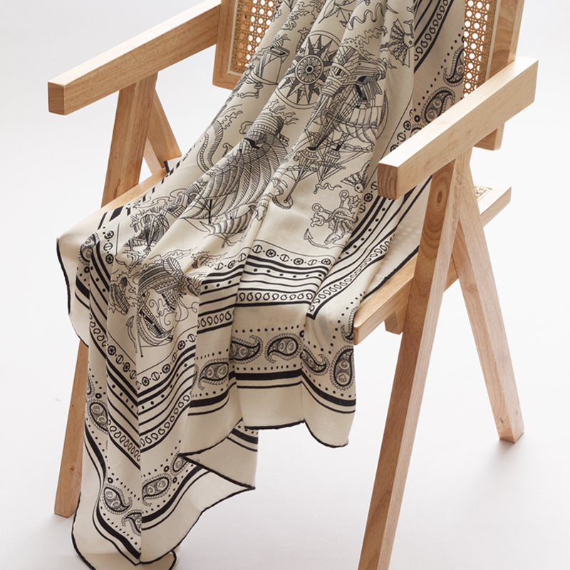 Wełniana Jedwabna Apaszka Dams – Winter Clothing Accessories recenzja i cena